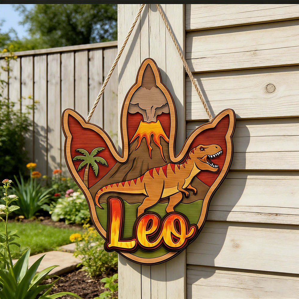 Eve Party - Placa Colgante de Madera Personalizada con