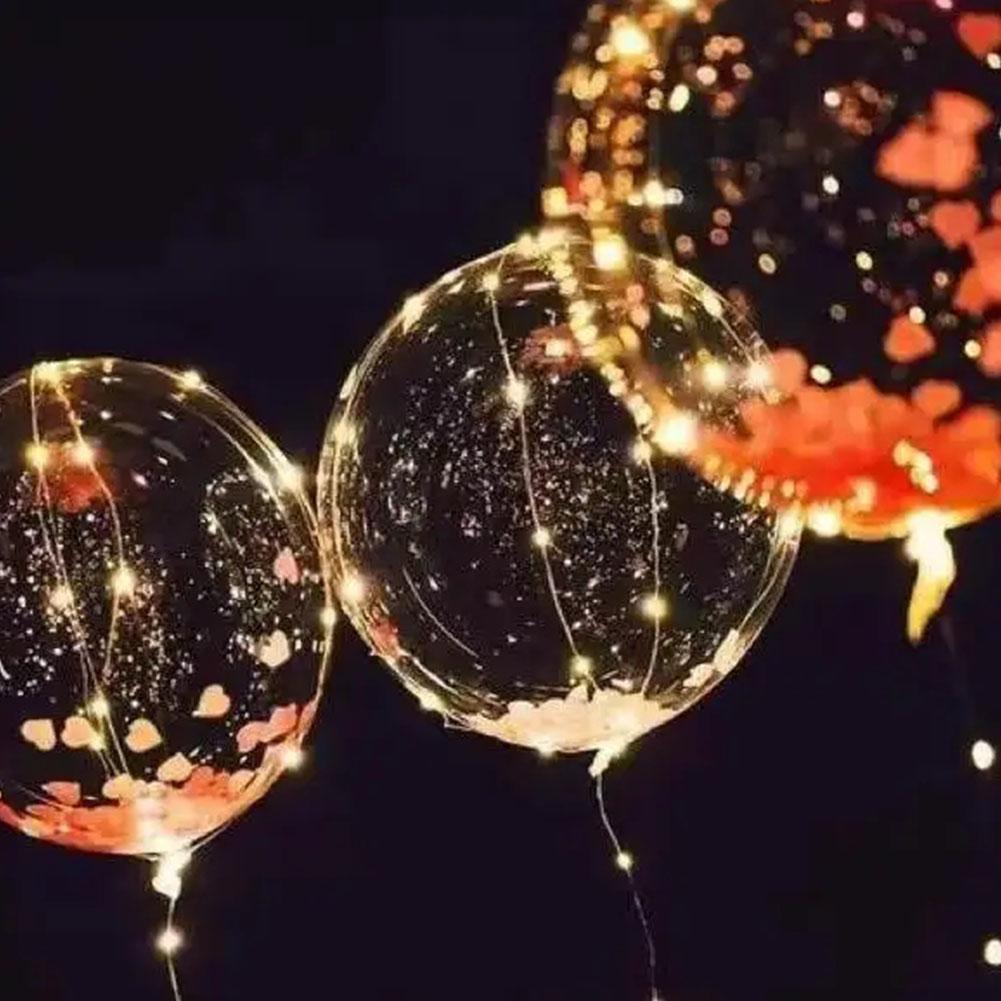 Led Balloon Light - 3 uds globos Led iluminan globos
