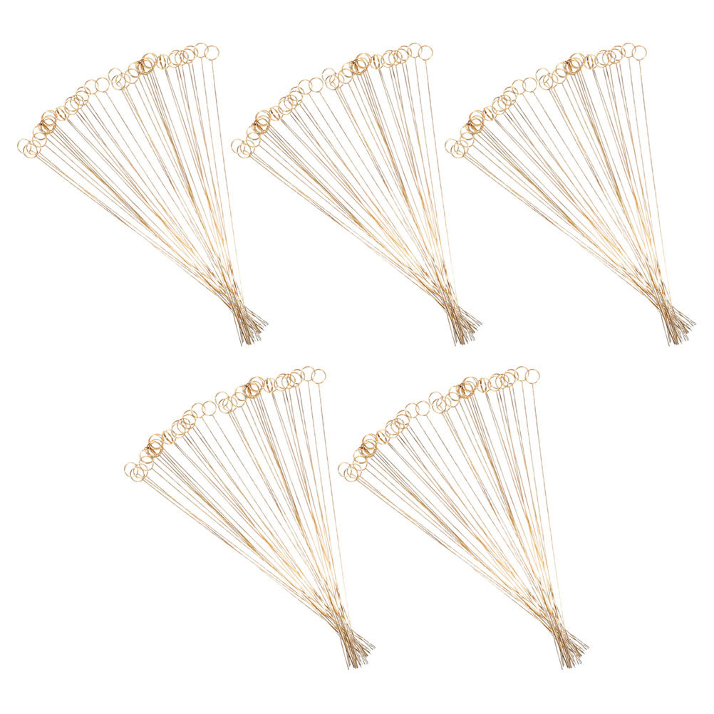 Centerpiece Stick - 100 piezas de palitos metálicos dorados