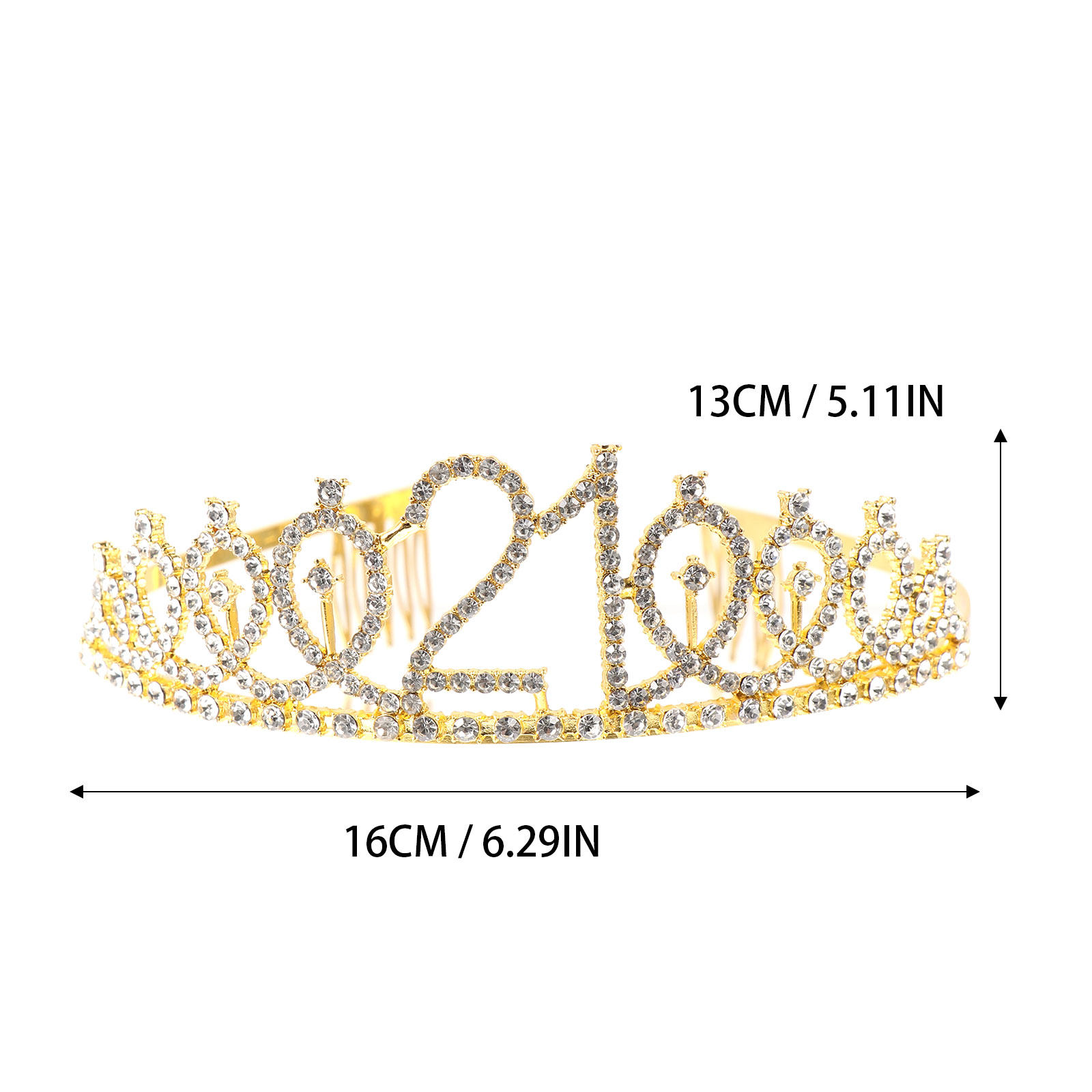 1 Set de Corona de Cumpleaños  - Birthday Sash Glitter reseña y precio