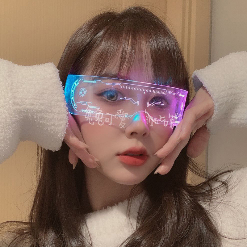 Gafas de sol LED luminosas y c - Neon Sign Party reseña y precio