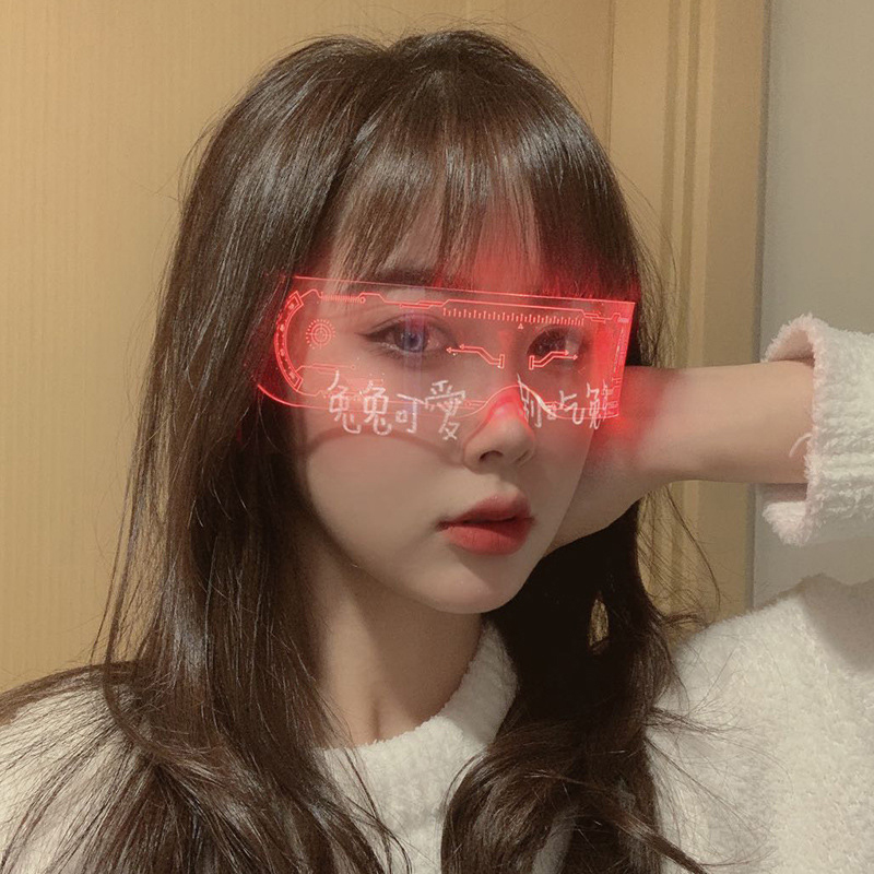 Gafas de sol LED luminosas y c - Neon Sign Party reseña y precio