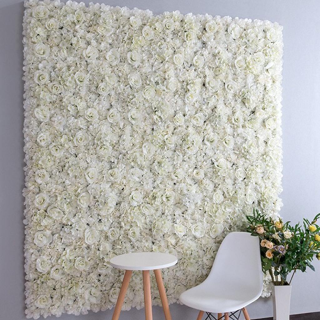 Paneles de flores artificiales - Flower Wall Panel reseña y precio