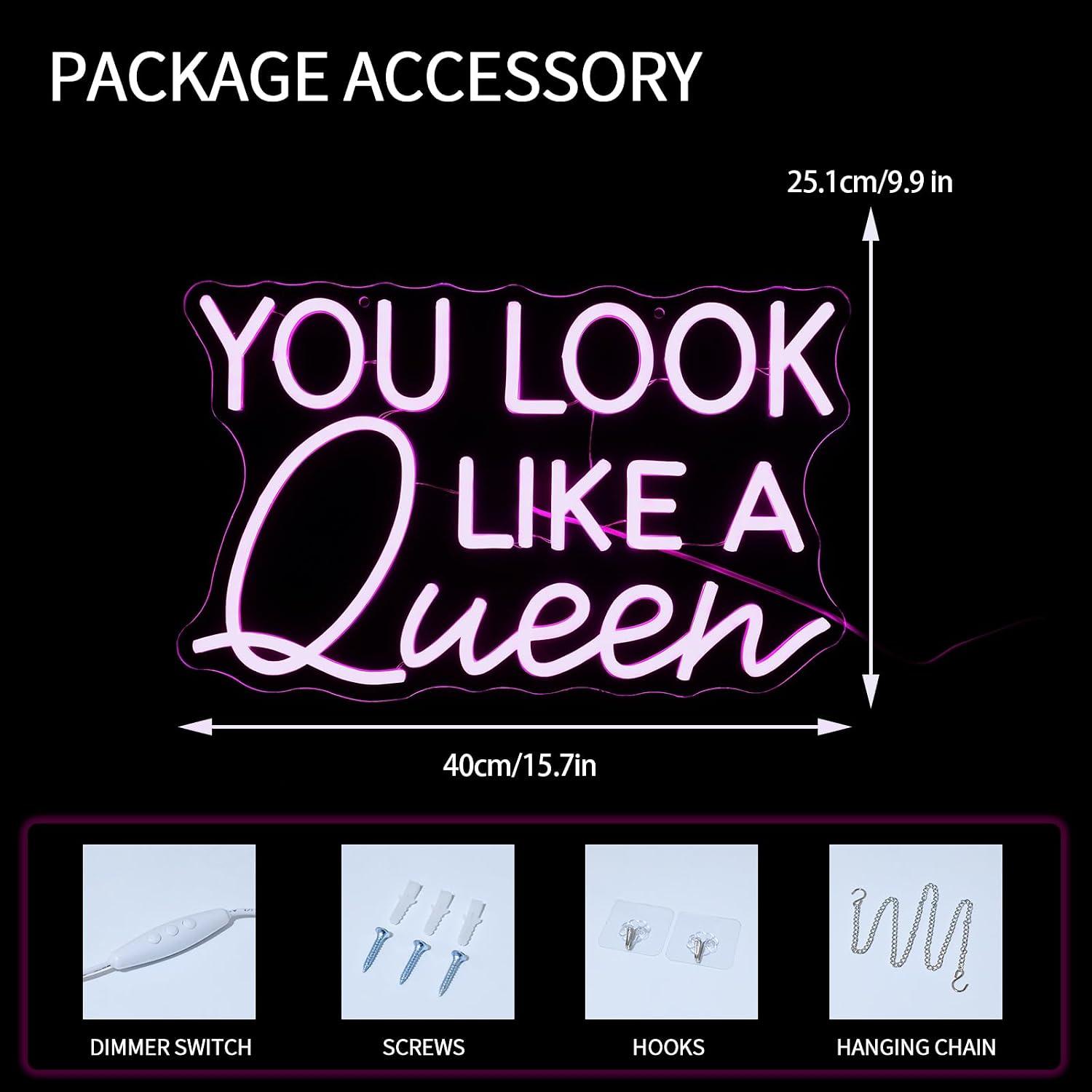 Letrero de Neón 'You Look Like - Neon Sign Party reseña y precio