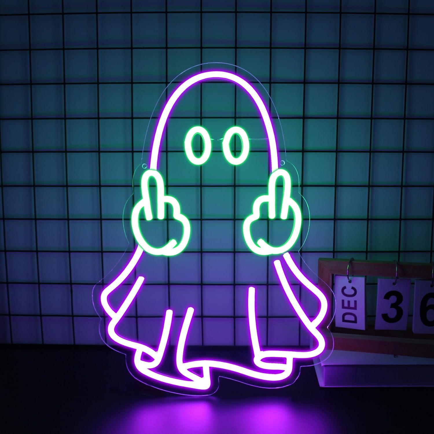 Letrero Luminoso LED USB con E - Neon Sign Party reseña y precio