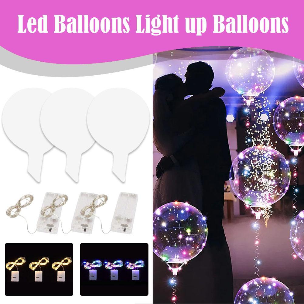 3 uds globos Led iluminan glob - Led Balloon Light reseña y precio