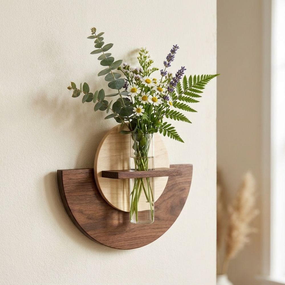 Estante de Pared Ovalado de Ma - Flower Wall Panel reseña y precio