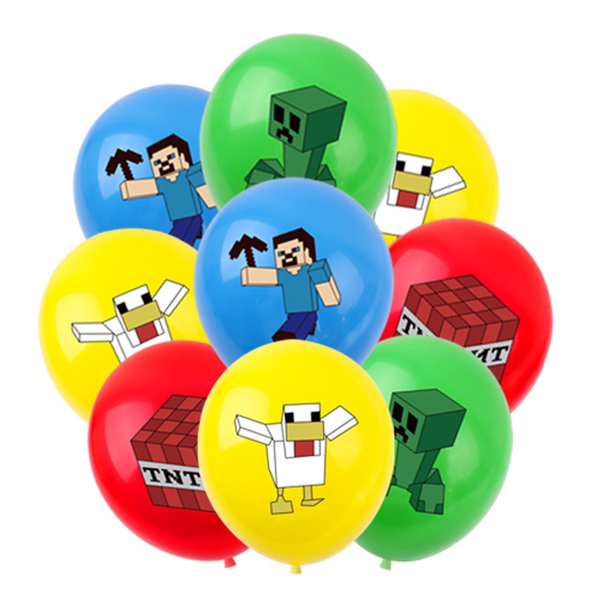 50/100 Globos de Minecraft con - Supply Event reseña y precio