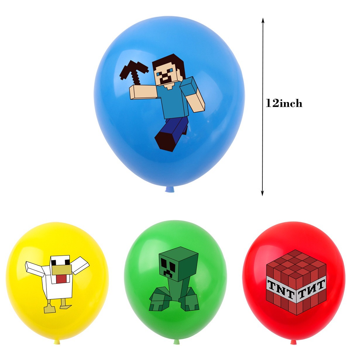 50/100 Globos de Minecraft con - Supply Event reseña y precio