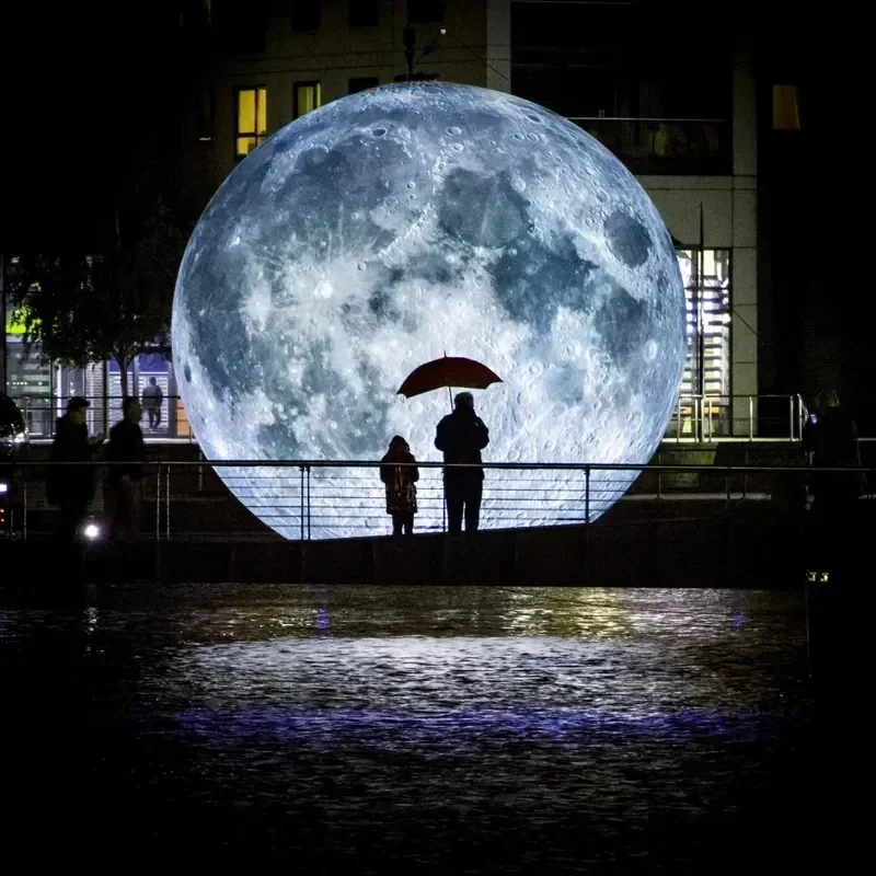 Bola inflable gigante de luna  - Led Balloon Light reseña y precio