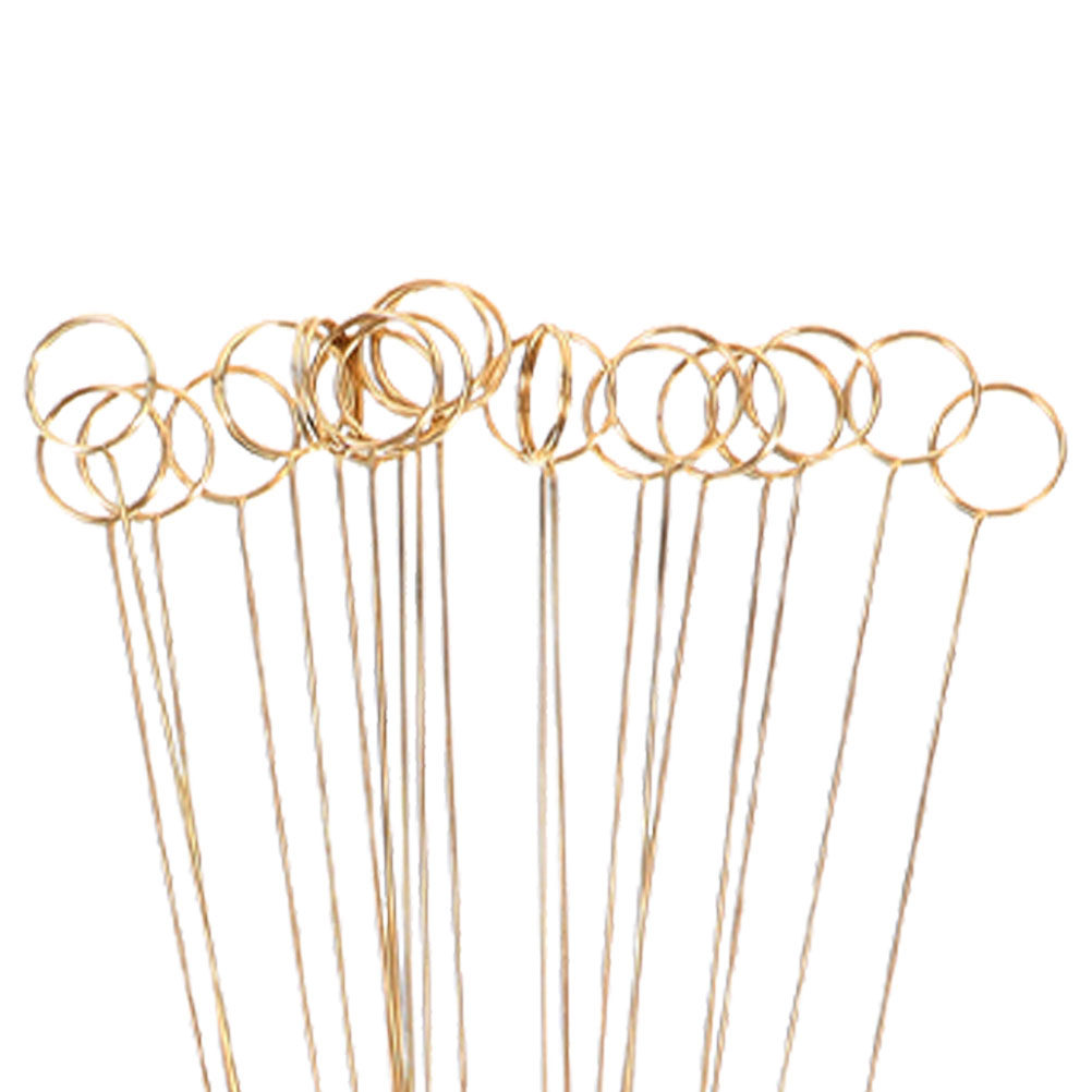 100 piezas de palitos metálico - Centerpiece Stick reseña y precio