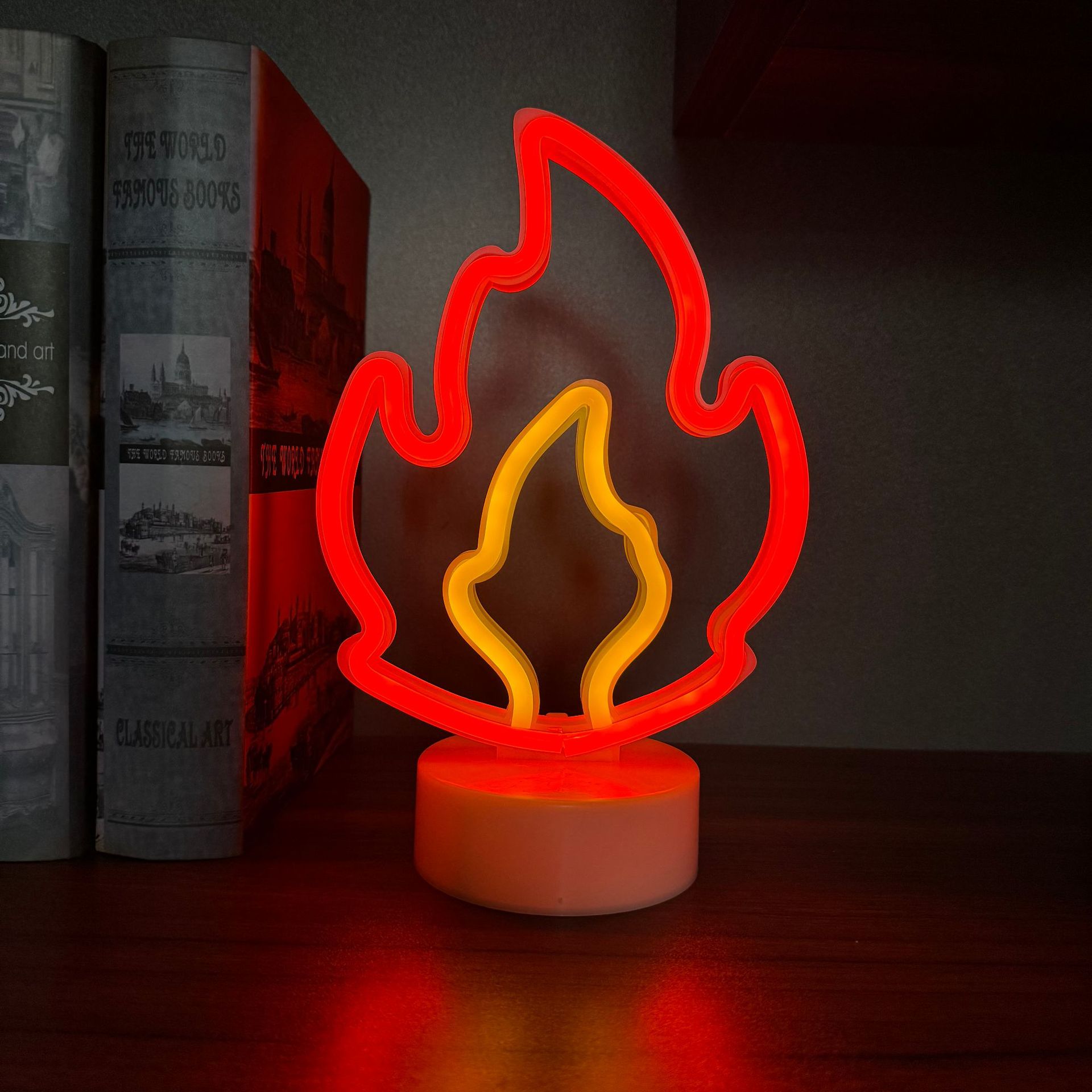 Luz LED de Neón con Base, Múlt - Neon Sign Party reseña y precio