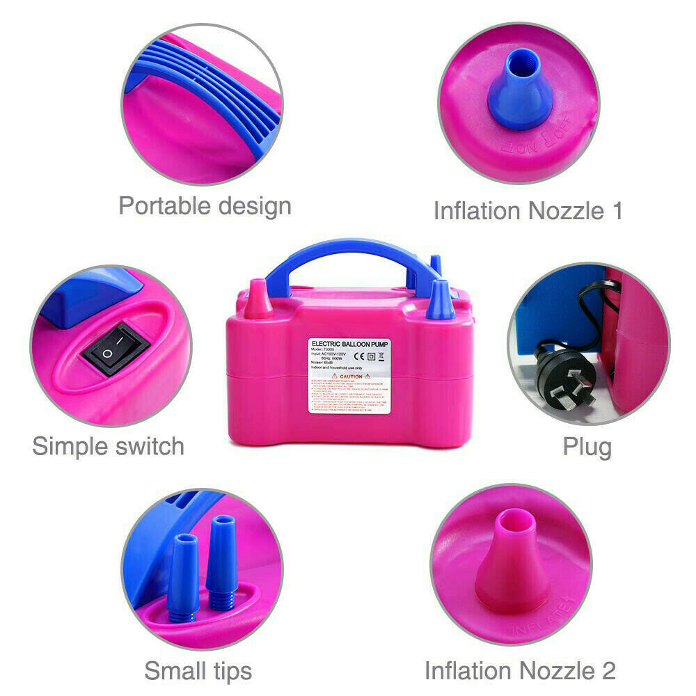 Inflador de Globos Eléctrico P - Balloon Pump Hand reseña y precio